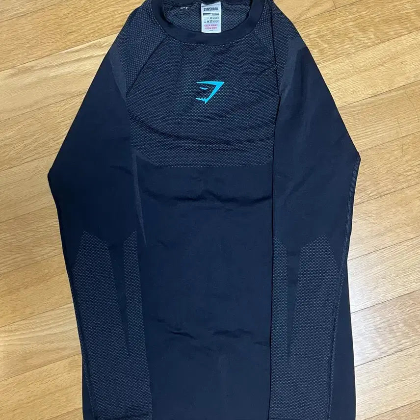 [BUNJANG] Gymshark Onyx V5 Blue Long Sleeve / 짐샤크 오닉스 v5 블루s 롱슬리브 교환,판매