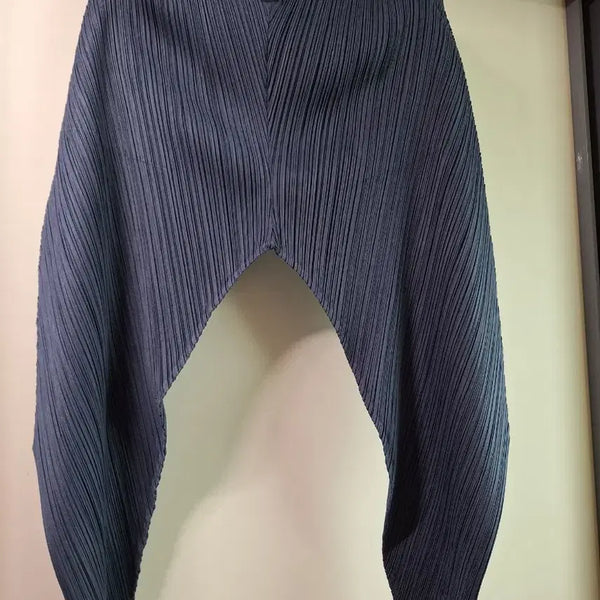 [BUNJANG] Pleats Please Navy Trousers / 플리츠 플리즈 바지 네이비
