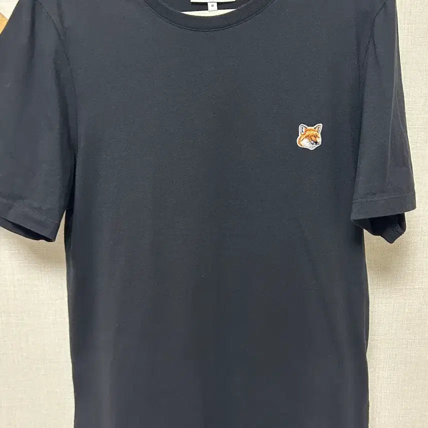 [BUNJANG] Maison Kitsuné Fox Head Patch Classic T-Shirt (M Size Altered to S) / 매종키츠네 원폭스 반팔 (M 사이즈 수선 후 S 사이즈 제품)