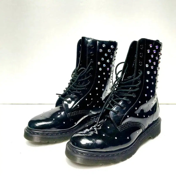 [BUNJANG] Dr. Martens x Swarovski Limited Edition Boots / 새제품/닥터마틴X스와로브스키260-270/한정판 부츠 워커