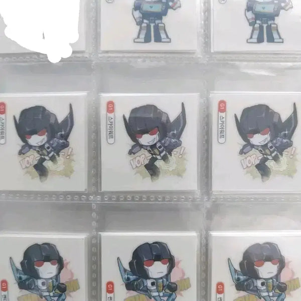 [BUNJANG] Transformer G1 Unofficial Stitcker Bundle Set / (일괄/합배송가능)트랜스포머 G1 비공굿 띠부씰 8장