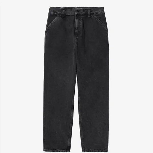 [BUNJANG] Carhartt 25SS Single Knee Pants Black Stone Dyed / 25SS 칼하트 싱글니 팬츠 블랙 스톤 다이드 제품 판매합니다.