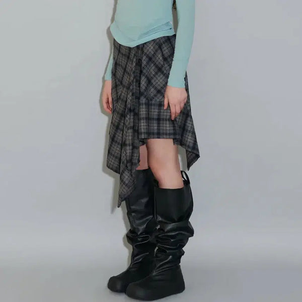 [BUNJANG] The Porta Wrap Skirt / 더포르타 랩스커트
