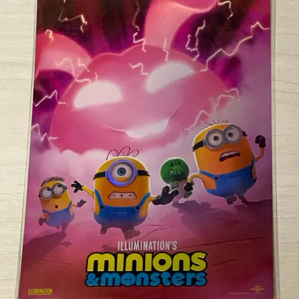 [BUNJANG] Minions & Monsters Signature Art Card / 미니언즈 & 몬스터즈 시그니처 아트카드 롯데시네마
