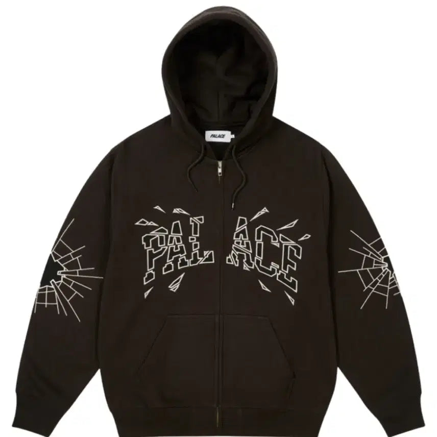 [BUNJANG] Palace Shutter Zip Hoodie Black 24FW XXL / ( XXL ) 팔라스 쉐터 집 후드 블랙 24FW