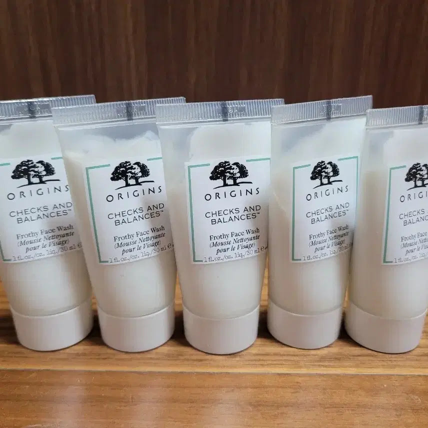 [BUNJANG] Origins Checks & Balances Foam Cleanser 5-Piece Travel Set (30ml each) / 오리진스 첵스앤밸랜스 폼 클렌저 30ml 5개입