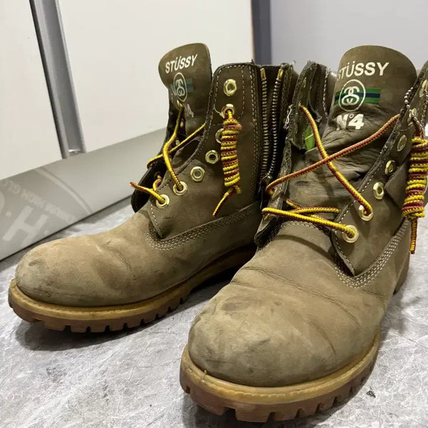 [BUNJANG] Stüssy x Timberland 2013 Holiday Collection Boots / 스투시 팀버랜드 265 2013 홀리데이 컬렉션
