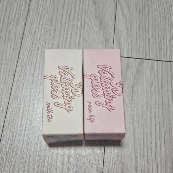 [BUNJANG] FIY 3D Voluming Gloss Milk Tea 70%, Rosehip 70% (Japan Exclusive) / (미개봉) 퓌 일본 한정색상 볼류밍 글로스 밀크티70%, 로즈힙70%