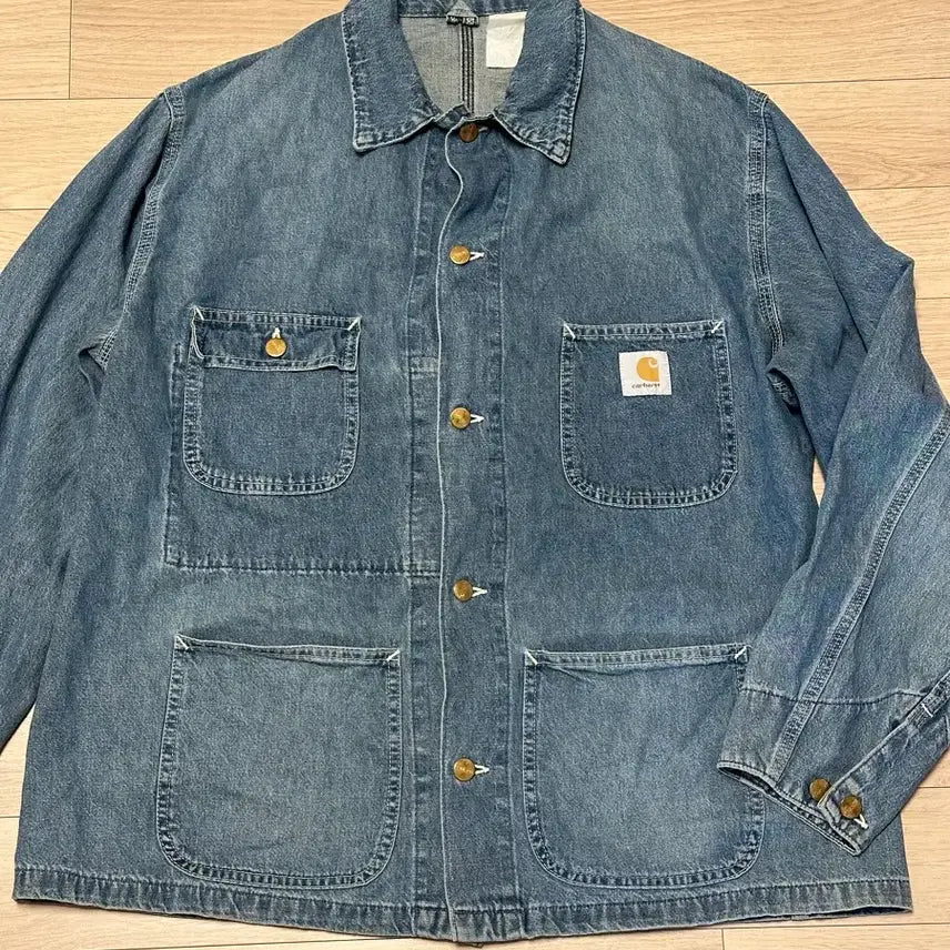 [BUNJANG] Vintage Carhartt Denim Chore Jacket / 빈티지 칼하트 데님 초어 자켓