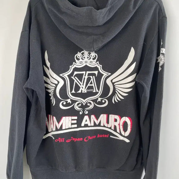 [BUNJANG] Namie Amuro Tour Official Hoodie Zip-Up (Unisex L) / 아무로 나미에 투어 오피셜 후드 집업 (남녀공용 L)