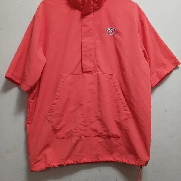 [BUNJANG] Umbro Anorak Short Sleeve Windbreaker Jacket / 엄브로 아노락 반팔 바람막이 자켓 남성여성공용 S(90) 95