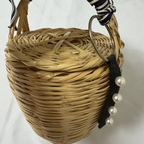 [BUNJANG] Jane Birkin Style Rattan Basket Bag / 제안버킨 바스켓 백 (포르투갈산)