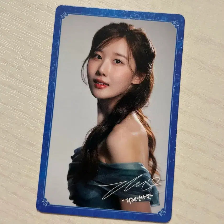 [BUNJANG] Frozen Musical Choi Ji Hye POB Photocard / 뮤지컬 겨울왕국 프로즌 팝업스토어 최지혜 미공개 포토카드 포카