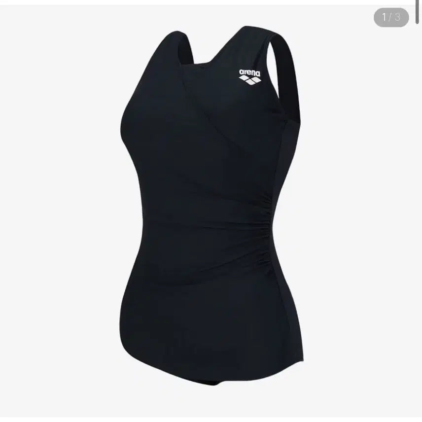[BUNJANG] Arena Bella U-Back Black Size 100 Swimsuit / 아레나 아울렛 벨라 U백 블랙 100 사이즈