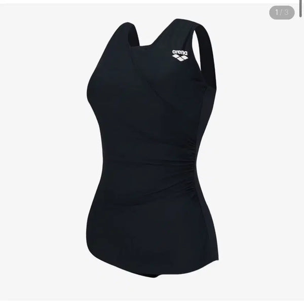 [BUNJANG] Arena Bella U-Back Black Size 100 Swimsuit / 아레나 아울렛 벨라 U백 블랙 100 사이즈
