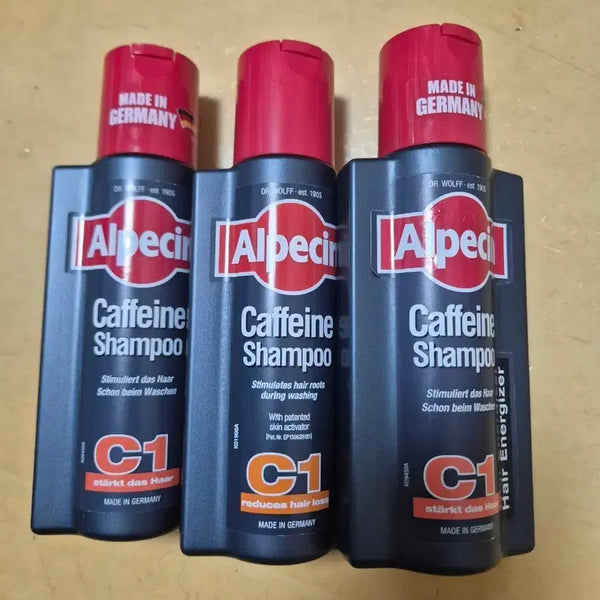 [BUNJANG] Alpecin Caffeine Shampoo C1 Set (2 Unused + 1 Lightly Used) / 알페신 C1 카페인샴푸 미사용2+사용1