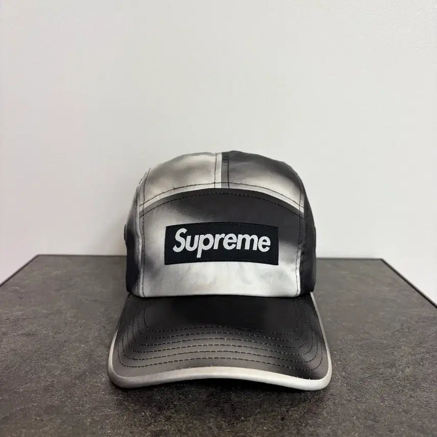 [BUNJANG] Supreme 21SS Sateen Camo Box Logo Camp Cap Grey / (OS) 슈프림 박스로고 캠프캡 모자 21SS 사틴카모 그레이