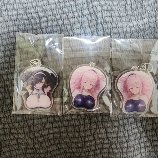 [BUNJANG] Blue Archive Hinata Mika Acrylic Keychain / 블루아카이브 히나타 미카 키링