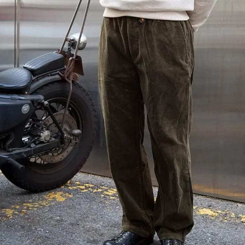 [BUNJANG] Lots Corduroy Pants Green / [30,M] 랏츠 코듀로이 팬츠 그린