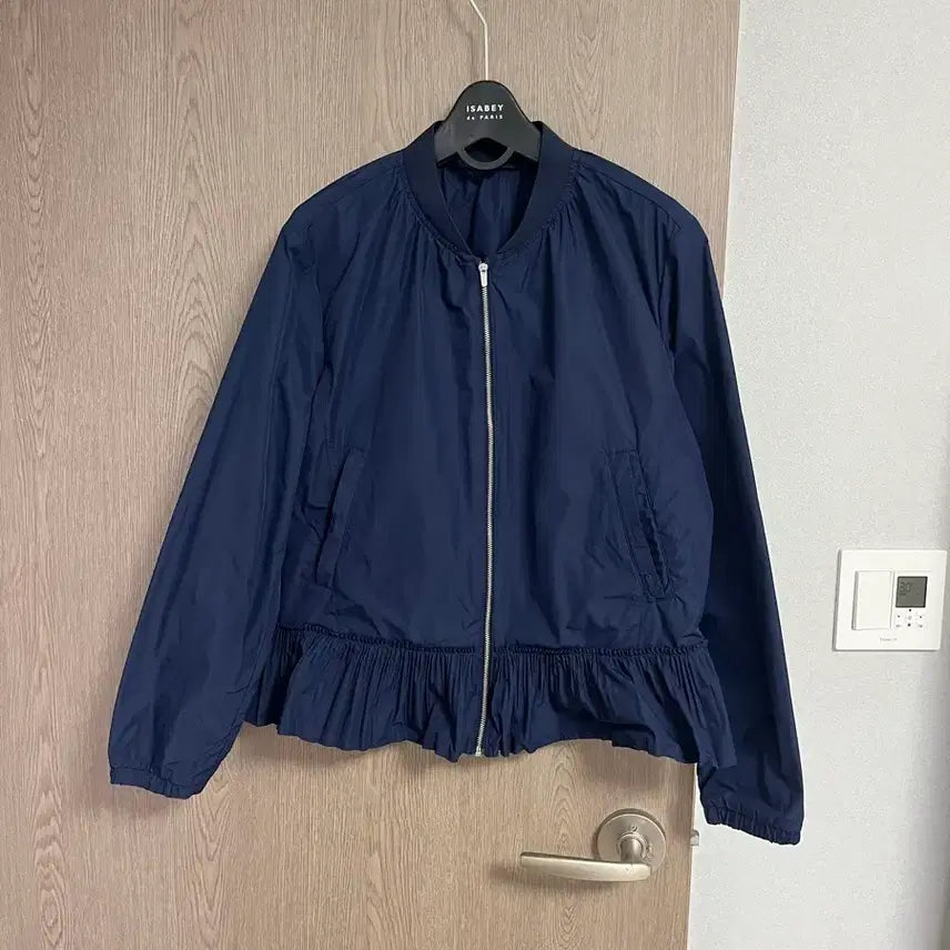 [BUNJANG] Ping Golf Apparel Navy Frill Hem Windbreaker Jumper Size 95 / ping 핑 골프웨어 바람막이 점퍼 밑단 프릴 네이비 95