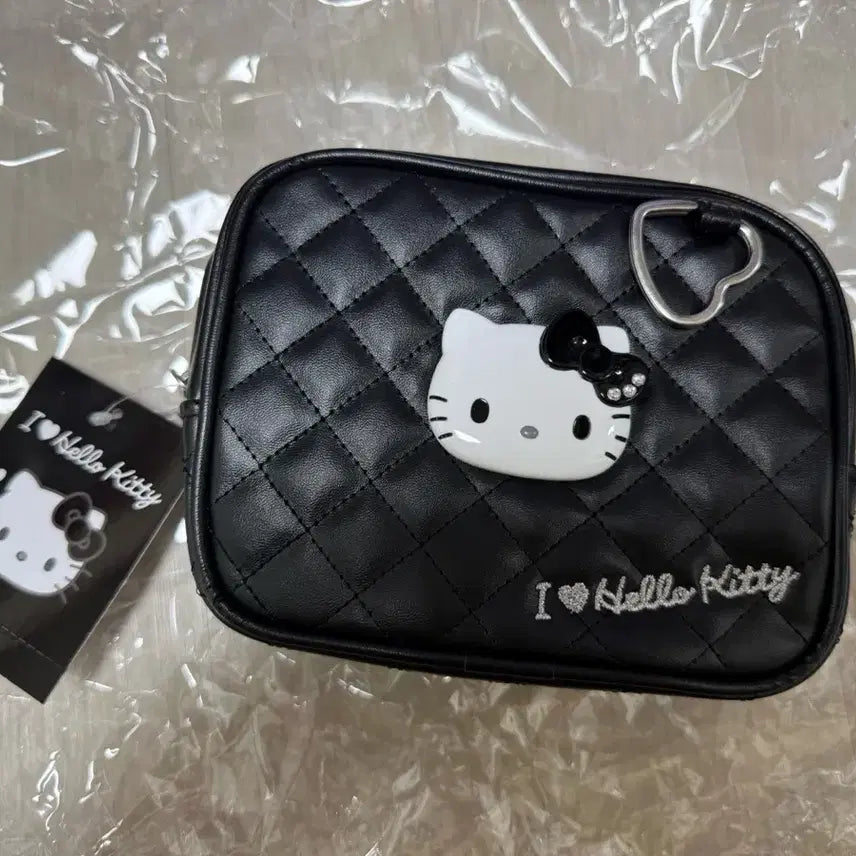 [BUNJANG] Sanrio I Love Kitty Pouch Black / (일본정품)아이러브키티 파우치 블랙