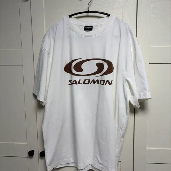 [BUNJANG] Salomon Link Short Sleeve T-shirt White XL / 살로몬 링크 숏 슬리브 화이트 XL