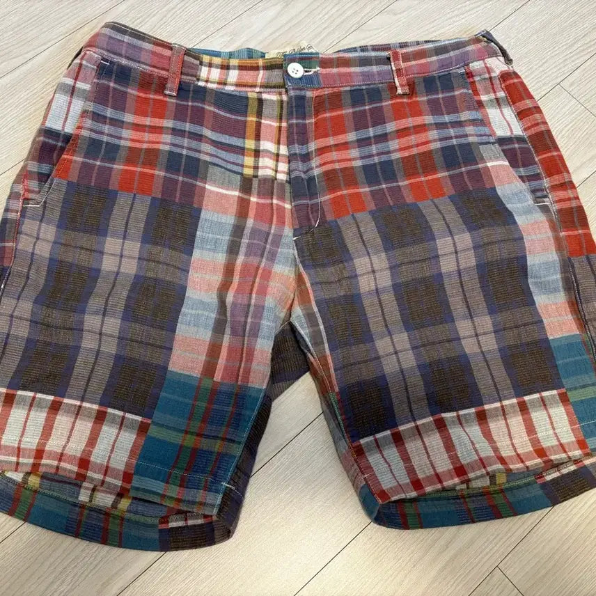 [BUNJANG] Remi Relief Patchwork Checkered Shorts XXL / 레미릴리프 반바지 팝니다 xxl(33~34)