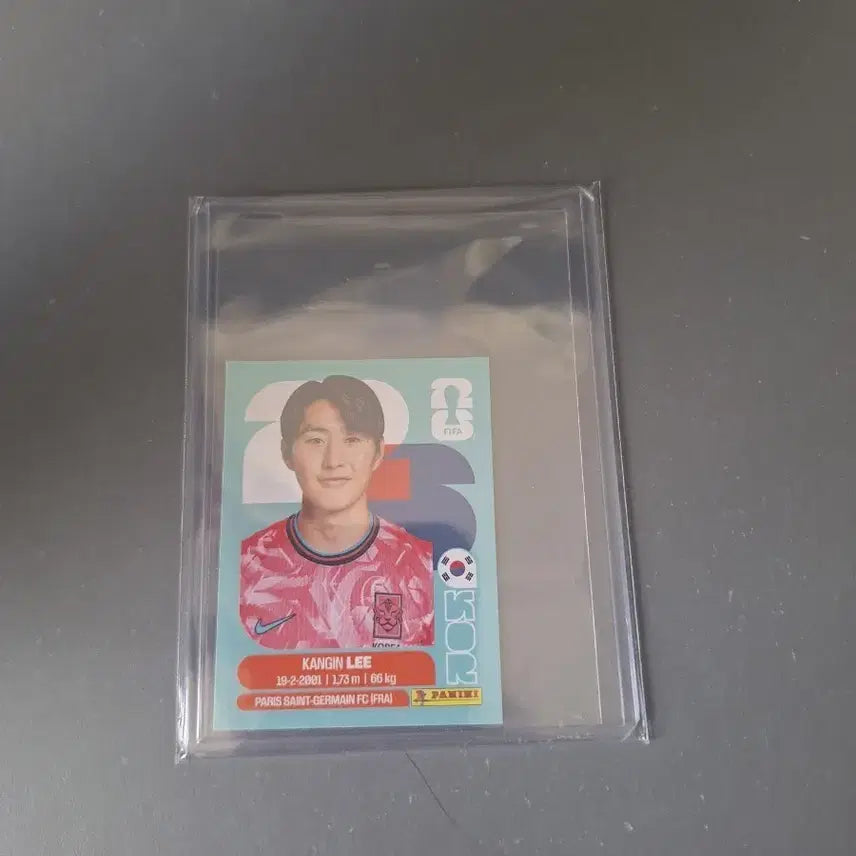 [BUNJANG] Panini 2026 North America World Cup Lee Kang-in Sticker / 2026 북중미 월드컵 파니니 이강인 스티커