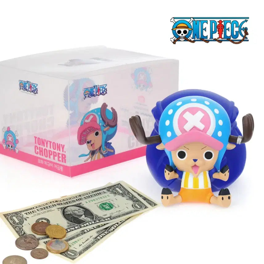 [BUNJANG] One Piece Chopper Figure Piggy Bank (Sealed) / [미개봉] 원피스 쵸파 피규어 저금통