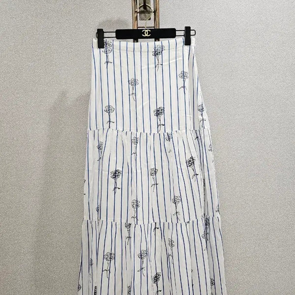 [BUNJANG] Club Monaco Floral Print Maxi Skirt / 클럽모나코