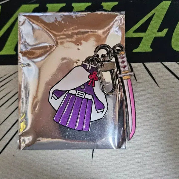 [BUNJANG] Demon Slayer Tsuyuri Kanao Costume & Nichirin Sword Keychain / 귀멸의 칼날 팝업 코스튬 & 일륜도 키링 츠유리 카나오