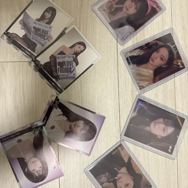 [BUNJANG] fromis_9 Teraca 4-Type Selfie Photocard Set / 프로미스나인 테레카 4종 셀피