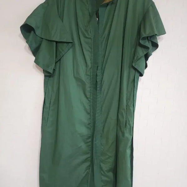 [BUNJANG] Hanssom Rangbang Green Long Dress Size 66 / 한섬랑방 그린 롱 원피스66