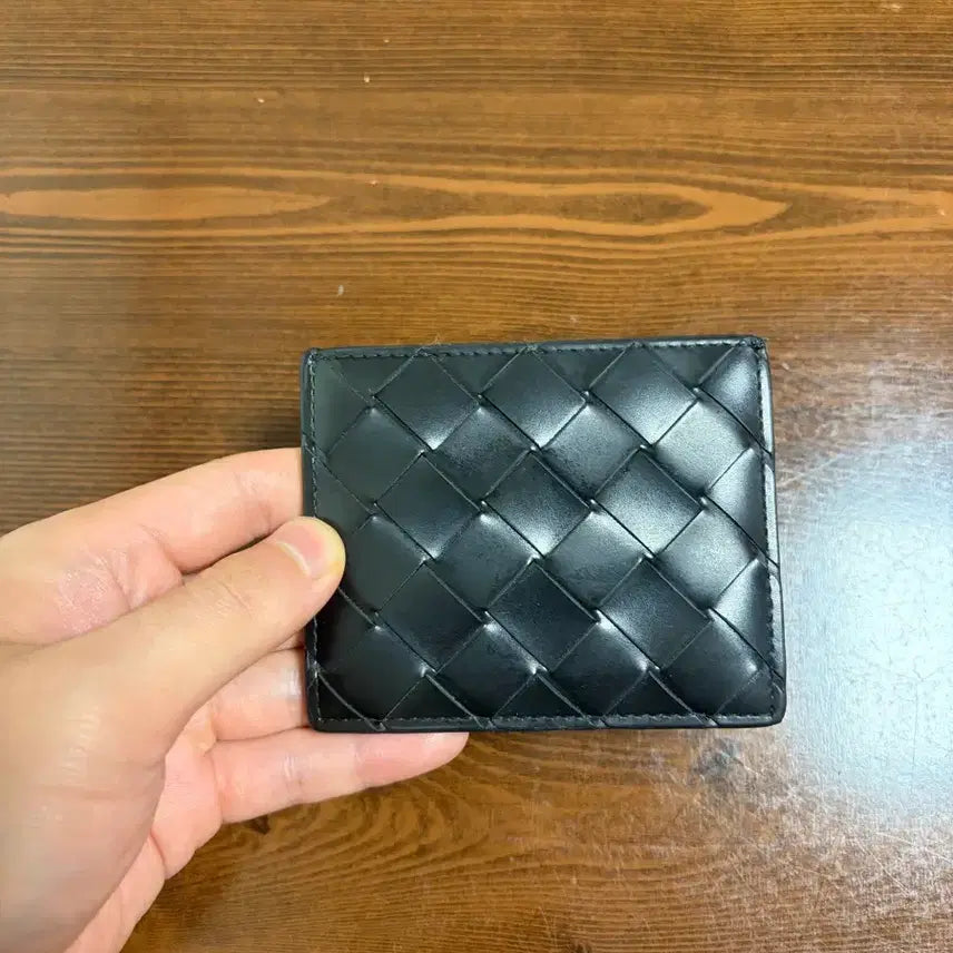 [BUNJANG] Bottega Veneta Card Holder Black / 보테가 카드지갑 블랙