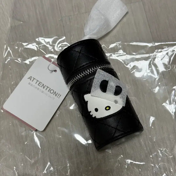 [BUNJANG] M*Percent x Hello Kitty Quilted Cylindrical Lip Pouch / (일본정품) 미퍼센트 키티 원통 립파우치