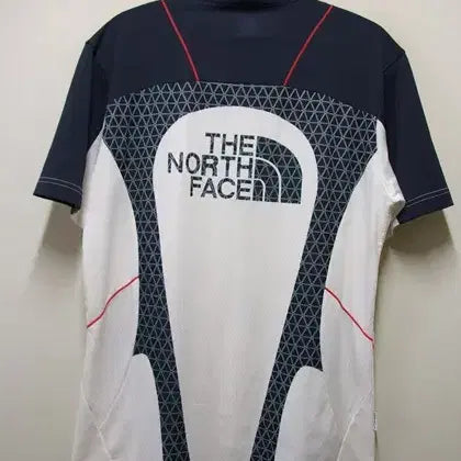 [BUNJANG] The North Face Genuine Big Logo Polyspan Half-Zip T-Shirt Size M (95) / 노스페이스 정품 빅로고 폴리스판 반집업티 택M 95