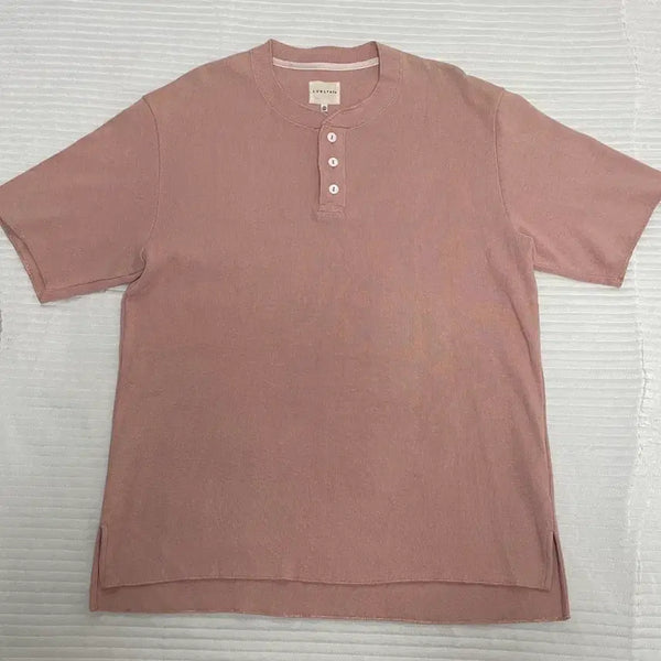 [BUNJANG] Curly & Co. Round Short Sleeve Knit / Curly & Co. 라운드 반팔 니트