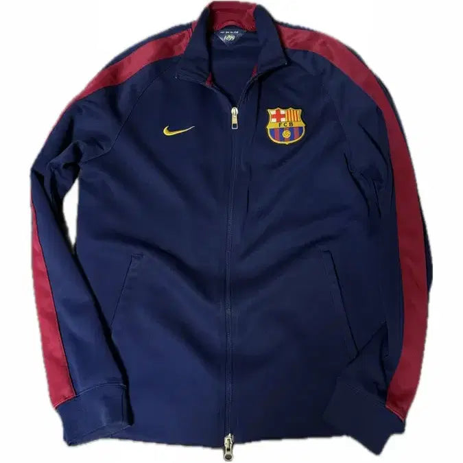 [BUNJANG] Nike Barcelona 14-15 Season Track Top Jersey M / 나이키 바르셀로나 대장급 트랙탑 져지