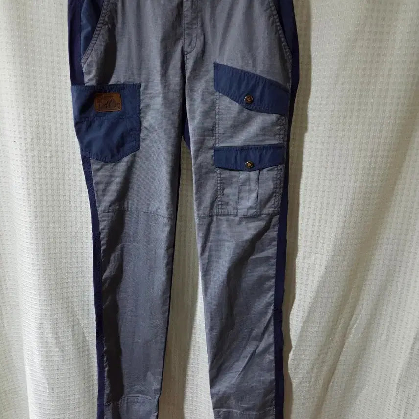 [BUNJANG] K2 Premium Hiking Pants Two-Tone Blue/Gray / K2 프레미엄 등산바지 투턴 블루/그레이 29
