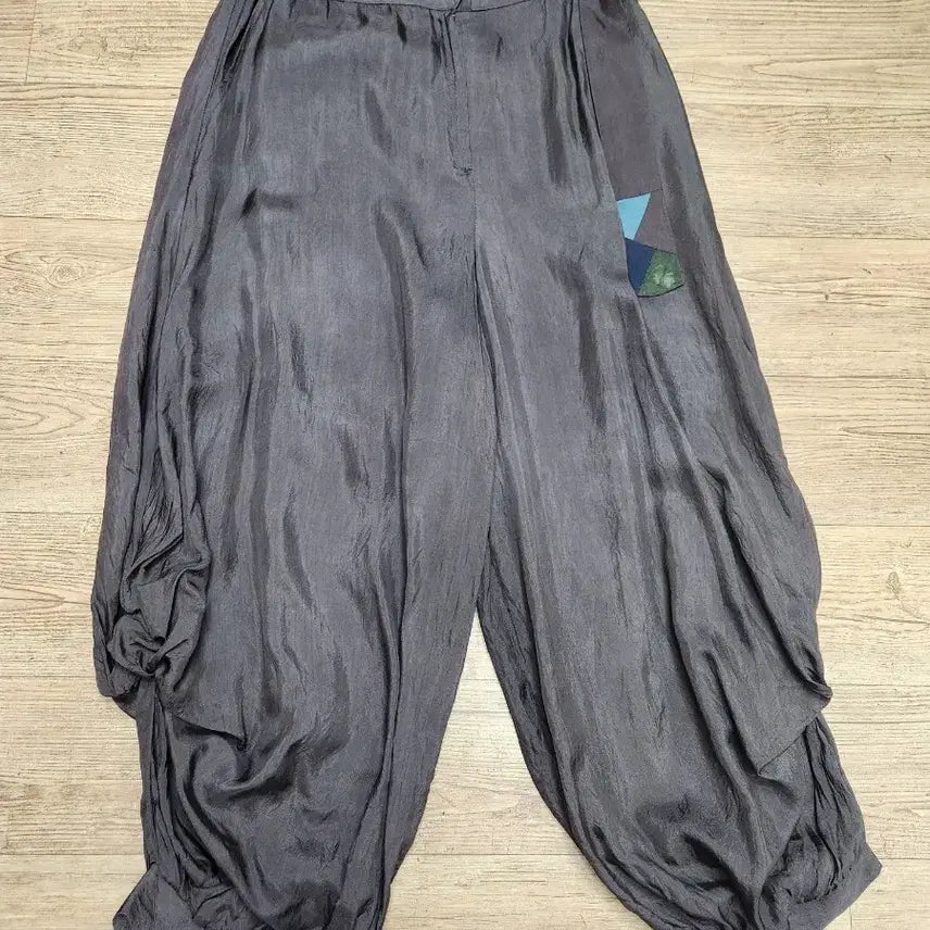 [BUNJANG] Side Patch Linen Pants / 옆꽈진인견바지