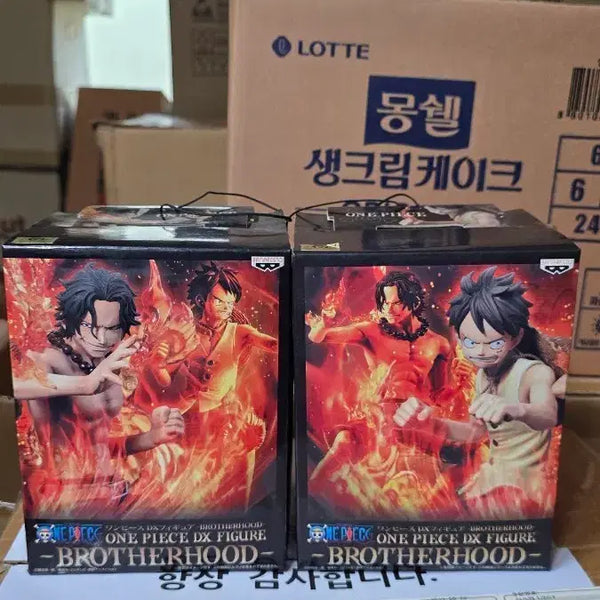 [BUNJANG] One Piece DX Figure Brotherhood Luffy & Ace Bundle Set / <번장최저가>레어템 칼박 새상품 원피스 DX 피규어 브라더후드