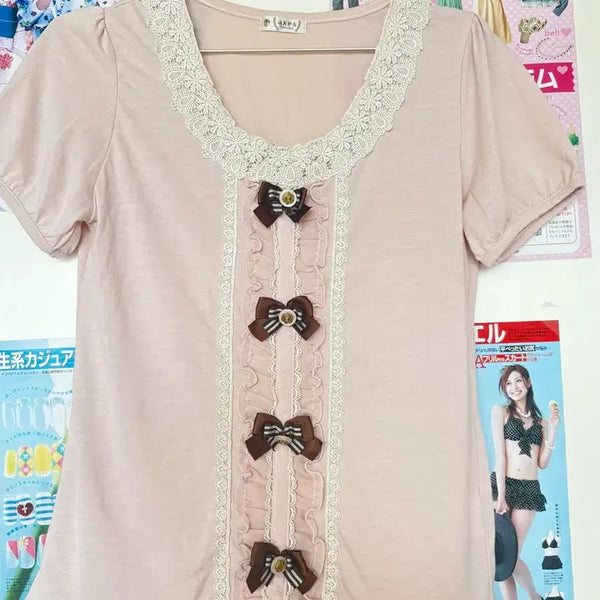 [BUNJANG] Axispharm Ribbed Top / 엑시즈팜 대장 로걀 리본탑