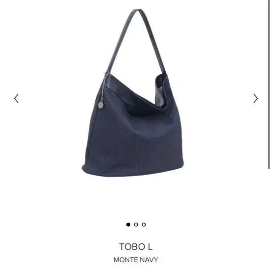 [BUNJANG] Minuit Moon Tovo L Monte Navy Shoulder Bag / 미닛뮤트 토보 L 몬테 네이비 숄더백