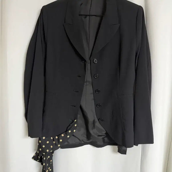 [BUNJANG] Yohji Yamamoto Dot Layered Jacket / 요지야마모토 도트레이어드 자켓