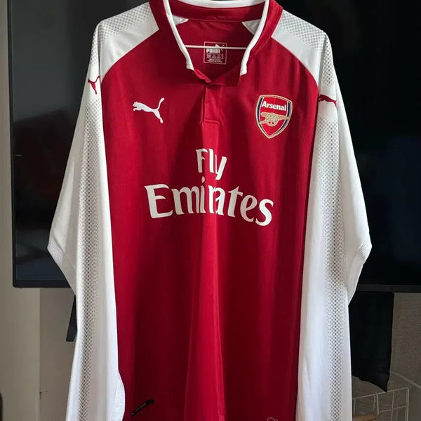[BUNJANG] Arsenal 17-18 Home Long Sleeve Jersey (New, No Player Name) / 아스날 17-18 홈 유니폼 긴팔 새상품 노마킹