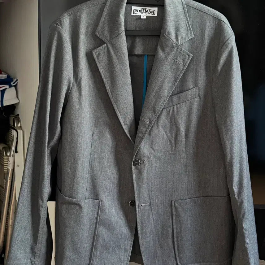 [BUNJANG] Postman Traveler Jacket Charcoal M / 포스트맨 트래블러 자켓 차콜 M사이즈