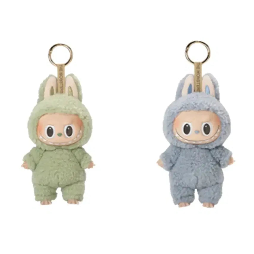 [BUNJANG] Labubu Macaron Keychain (Green Grape / Salt Coconut) / (새상품) 라부부 마카통 키링 청포도 소금코코넛