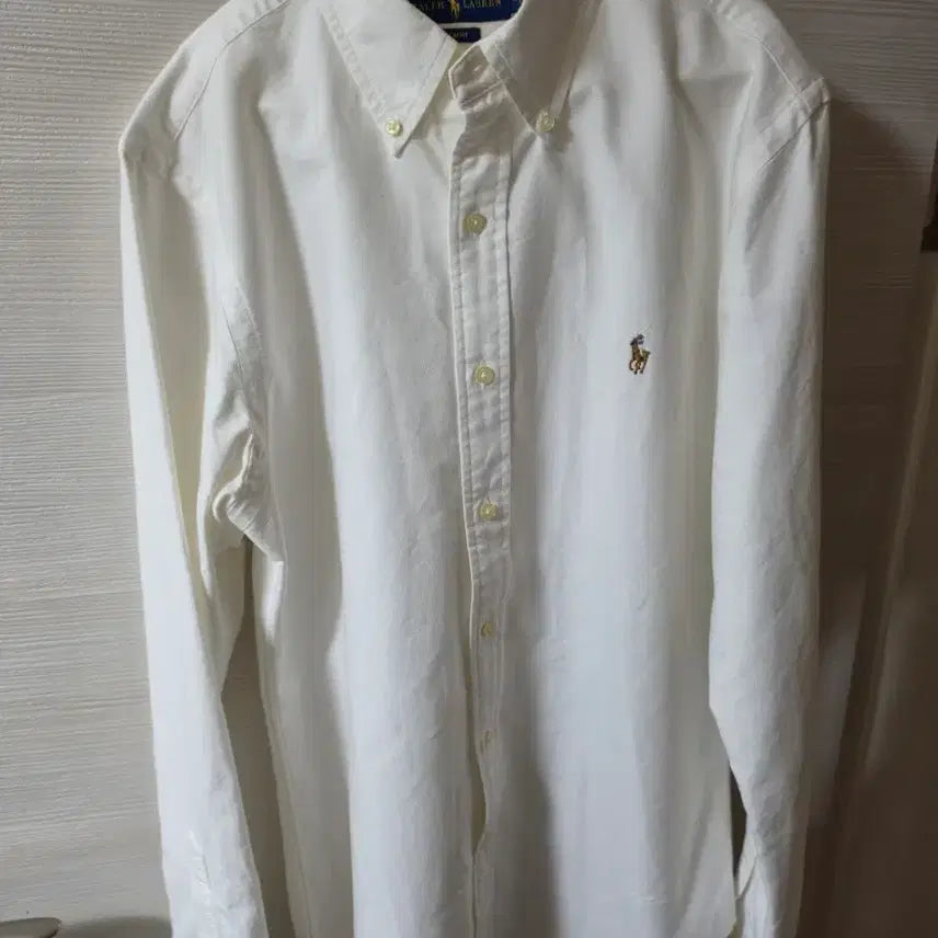 [BUNJANG] Polo Ralph Lauren Oxford Shirt White M / 폴로 랄프로렌 옥스포드 셔츠 화이트 M