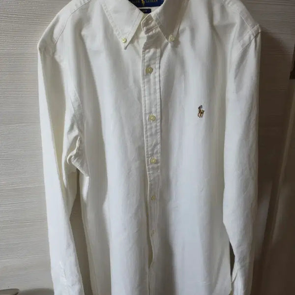 [BUNJANG] Polo Ralph Lauren Oxford Shirt White M / 폴로 랄프로렌 옥스포드 셔츠 화이트 M
