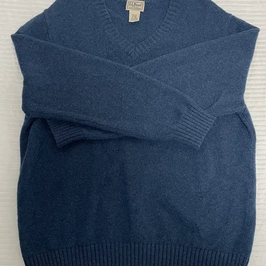 [BUNJANG] LLBean V-Neck Wool Knit / 엘엘빈 브이넥 울 니트